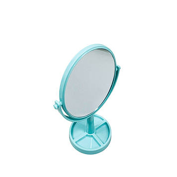 Дзеркало косметичне A-PLUS 704 HB h-30 см Бірюзовий