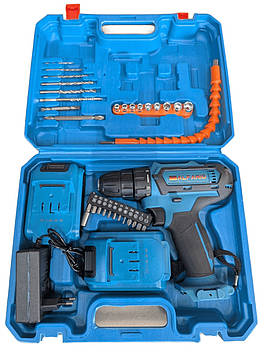 Шурупокрут акумуляторний No Brand Alfarid 24 V 5 A/h Li-Ion Синій (2104618686)