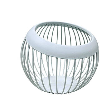 Кошик для фруктів Stenson 3329 13,2x19 см Білий