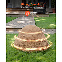 VEVOR Покривний камінь, штучний камінь для зовнішнього використання, садовий камінь, легкий та стійкий до атмосферних впливів