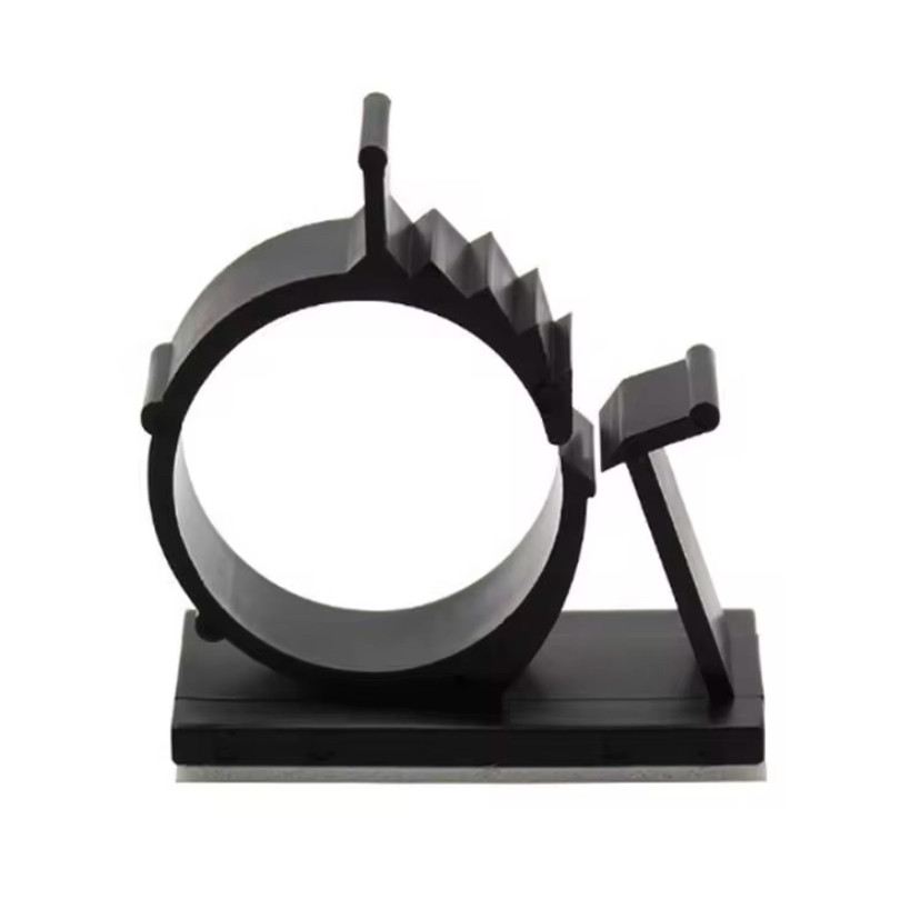 Фіксатор-затискач для кріплення дроту Captain 3М Y 15 шт Чорний hub_99onxl, фото 1