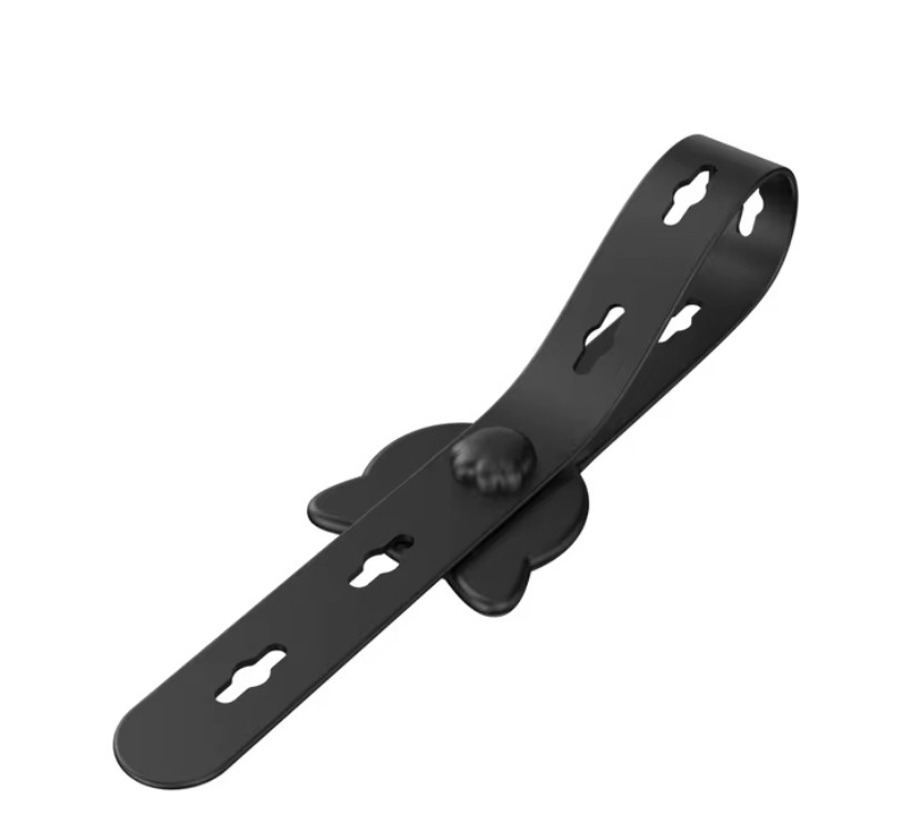 Органайзер-фіксатор кабелю Captain 10 шт 3М Чорний hub_y4rvak, фото 1