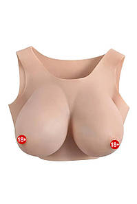 Накладні груди топ Gender X Plate E-Cup, 27.9 см