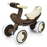 Дитяча каталка-толокар 1.5-3 роки музика світло Bambi M 6239 Коричневий, фото 2