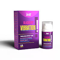 Рідкий вібратор Intt Vibration Blackberry з ароматом ожини, 15 мл kitty.in.ua