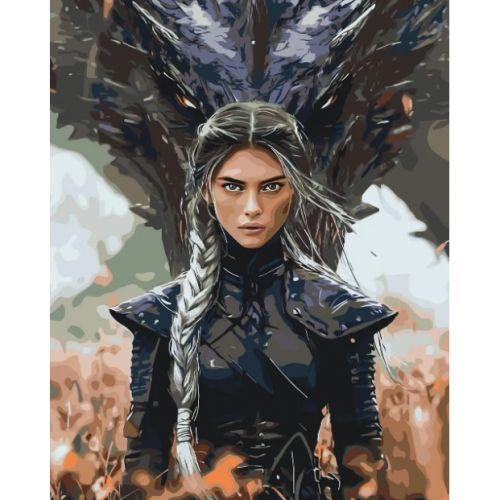 Картина за номерами "Четверте крило. Вайолет Сорренгейл" 40*50 см [tsi278499-TSI], фото 1