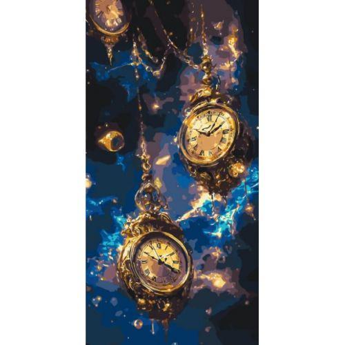 Картина за номерами "Магічні годинники" 40*80 см [tsi278513-TSI], фото 1