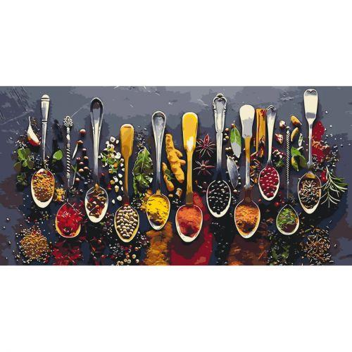 Картина за номерами "Витончені спеції" 40*80 см [tsi278516-TSI], фото 1