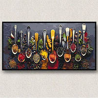 Картина за номерами "Витончені спеції" 40*80 см [tsi278516-TSI], фото 2