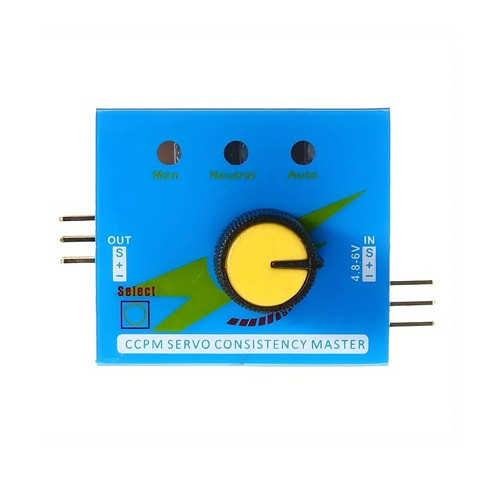 Сервотестер триканальний 4.8-6В CCPM, тестер сервоприводів, фото 1