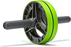 Ролик для пресу Adidas Performance Ab Wheel чорний, салатовий Уні OFSM ADAC-11407