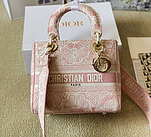 Christian Dior Medium Lady D-Lite  Pink