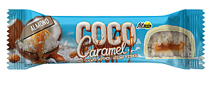 Батончик без цукру FitWin Coco Caramel No Sugar Added 40 г мигдаль