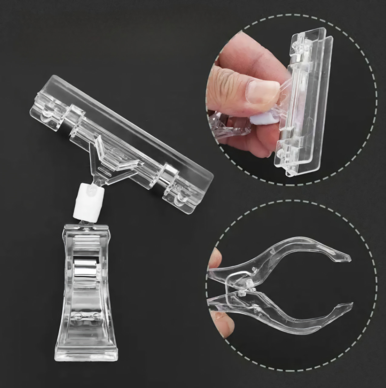 Цінник з прищіпкою Цінникотримач (ВІД 10 шт), фото 1