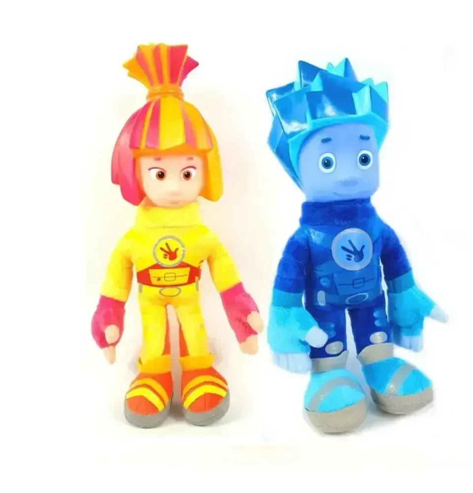 М'яка музична іграшка Сімка та Нулик набір, фото 1