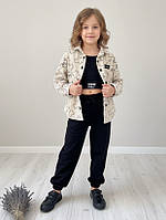 Стильний спортивний костюм-трійка для дівчинки "Брукс" (134-152р)