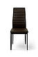 Стілець Ріо Мікс Меблі — чорний, шкірозамінник, міцні металеві ніжки, фото 5