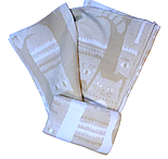 Дитяча ковдра 100х140см в ліжечко з бавовни Ярослав Котики 07/7 бежевий, фото 5