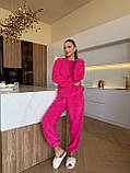 Жіночий домашній теплий махровий костюм, фото 6