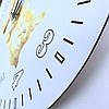 Настінний годинник брендований із символікою, логотипом "Промо" (30 cм) під замовлення [ДВП Відкритий] (від 20 шт.), фото 3
