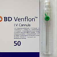 Канюля внутрішньовенна BD Venflon 18G 1,2х45мм