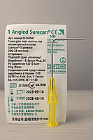 Голка Губера Surecan 20G x 25 мм з жовтим адаптером (стерильна, B. Braun, паковання 1 шт.)