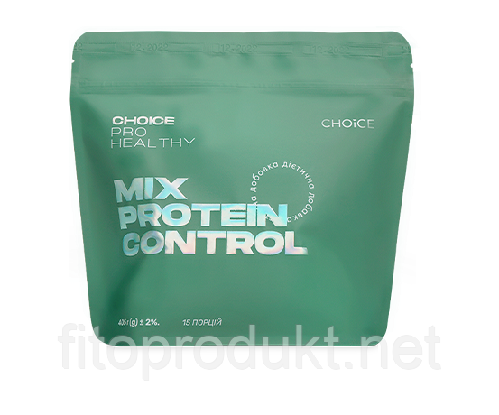 Коктейль Mix Protein CONTROL покращення форм тіла 405 грамів Чойс, фото 1
