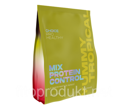 Коктейль Mix Protein control Yummy Tropical контроль і корекція ваги 145 грамів Чойс, фото 1