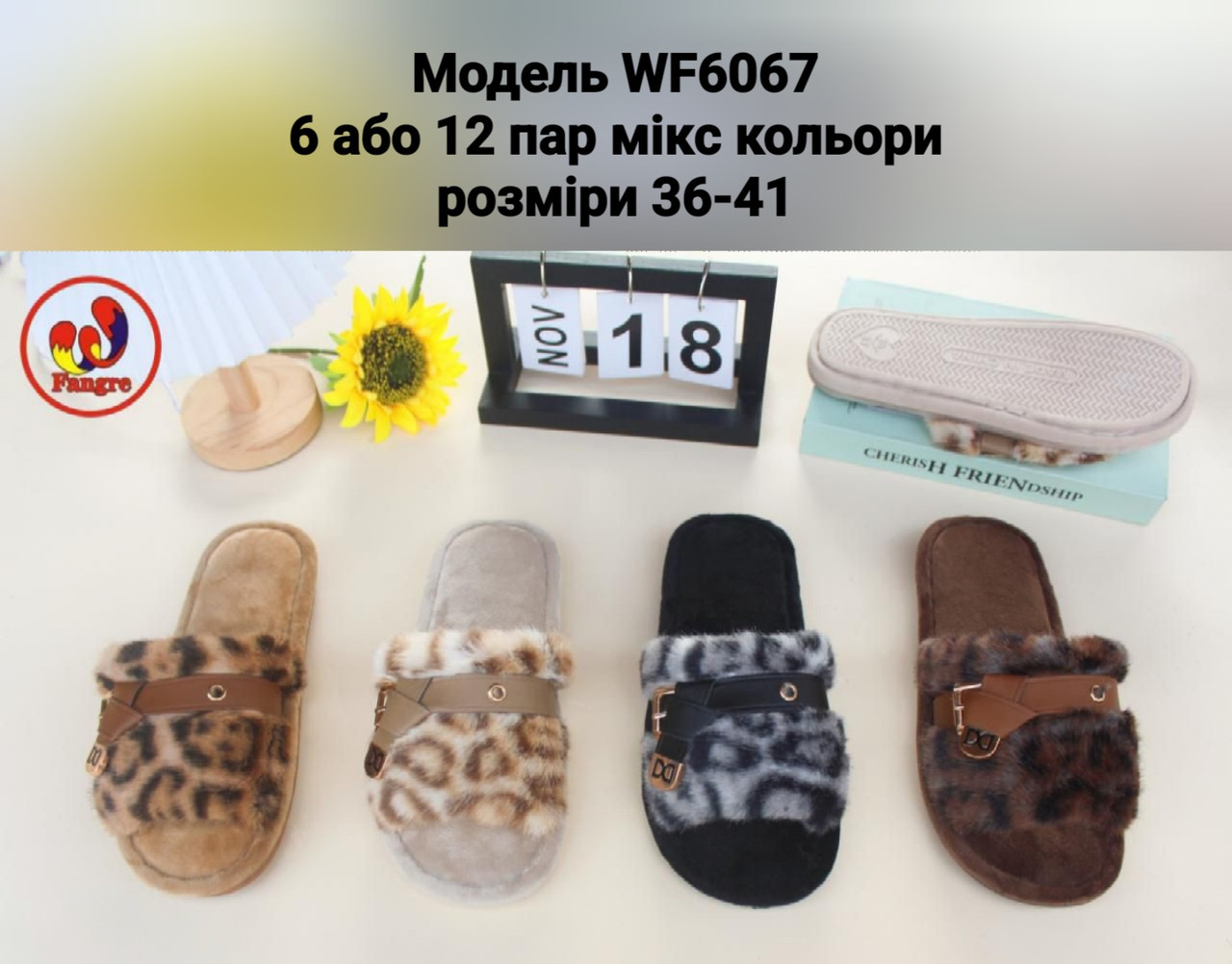 Жіночі тапочки