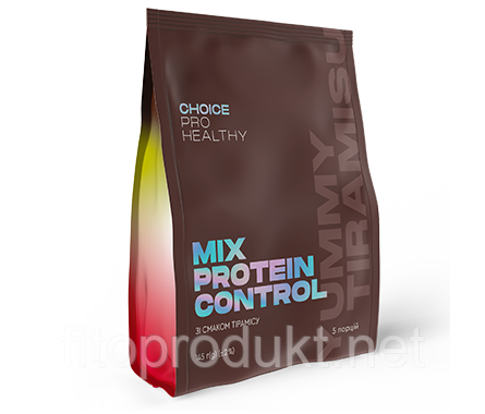 Коктейль Mix Protein Control Yummу Tiramisu зі смаком тірамісу 145 грамів Чойс, фото 1