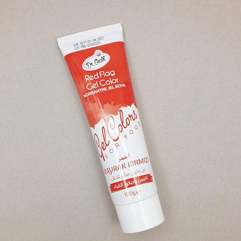 Гелевий барвник Dr.Gusto Red Flag/Червоний прапор 100 мл