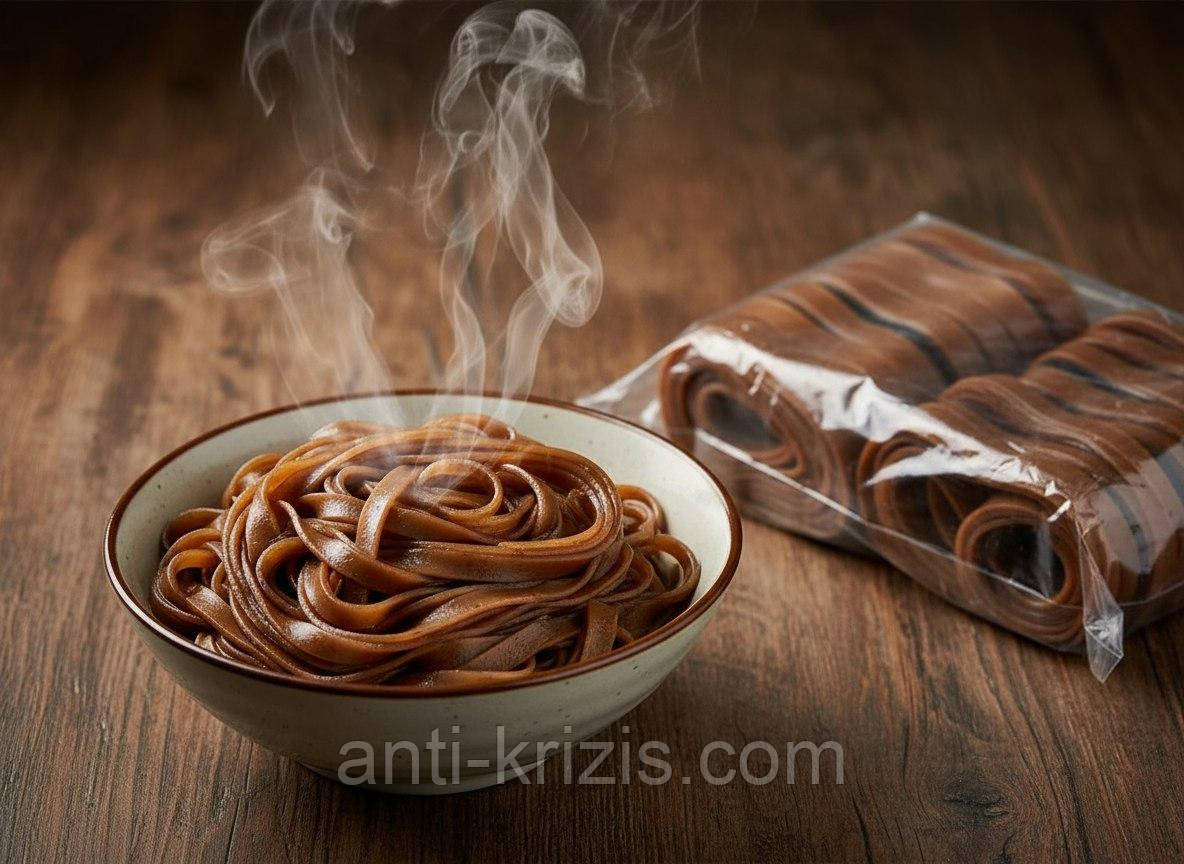 Коричнева рисова локшина плоска 1 кг Rice noodle В'єтнам