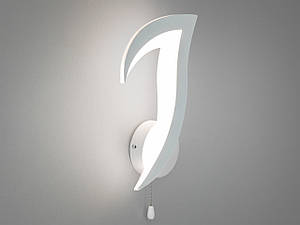 Креативний світлодіодний настінний світильник, 12 Вт, білий