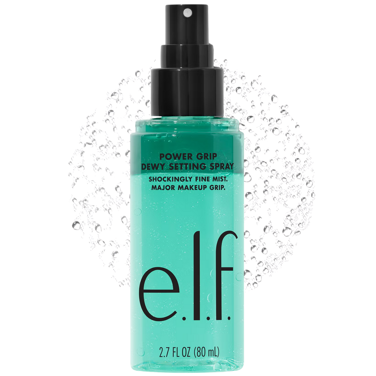 Фіксуючий спрей для макіяжу з ефектом вологої шкіри e.l.f. Cosmetics Power Grip Dewy Setting Spray 80 мл, фото 1