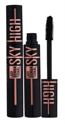 Туш для подовження вій Maybelline New York Lash sensational Sky High Cosmic Black 4.5 мл, фото 1