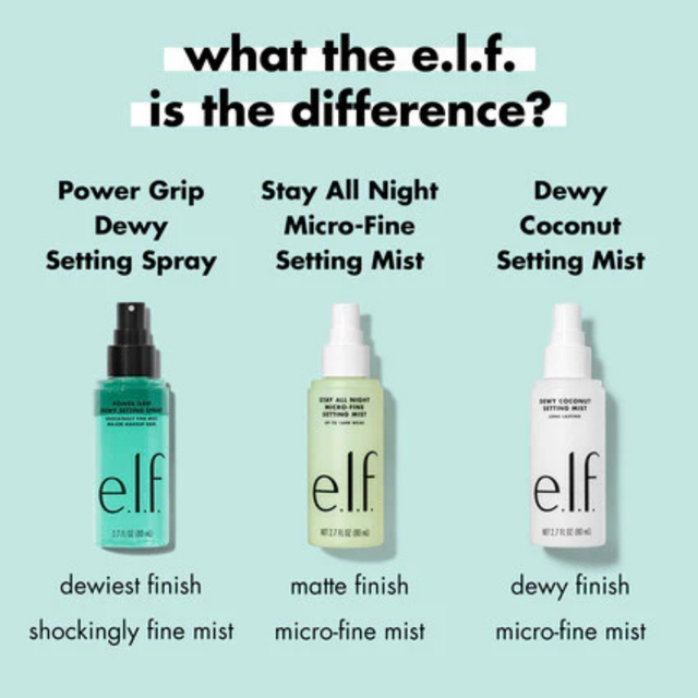 e.l.f. Cosmetics Power Grip Dewy Setting Spray 