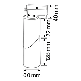 Трековий світильник під лампу GU10 Horoz Electric TORONTO 220-240V чорний, фото 2
