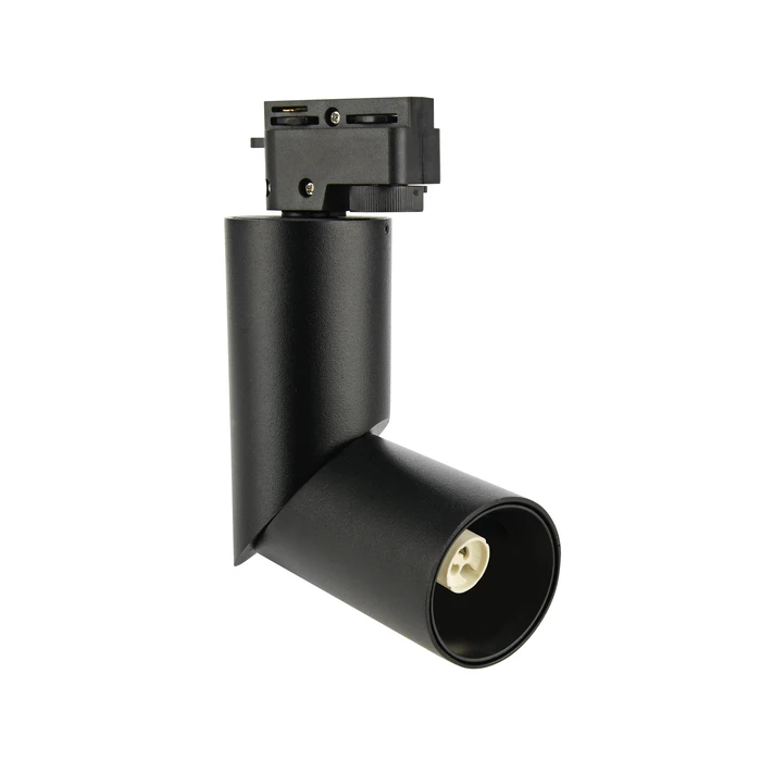 Трековий світильник під лампу GU10 Horoz Electric TORONTO 220-240V чорний, фото 1