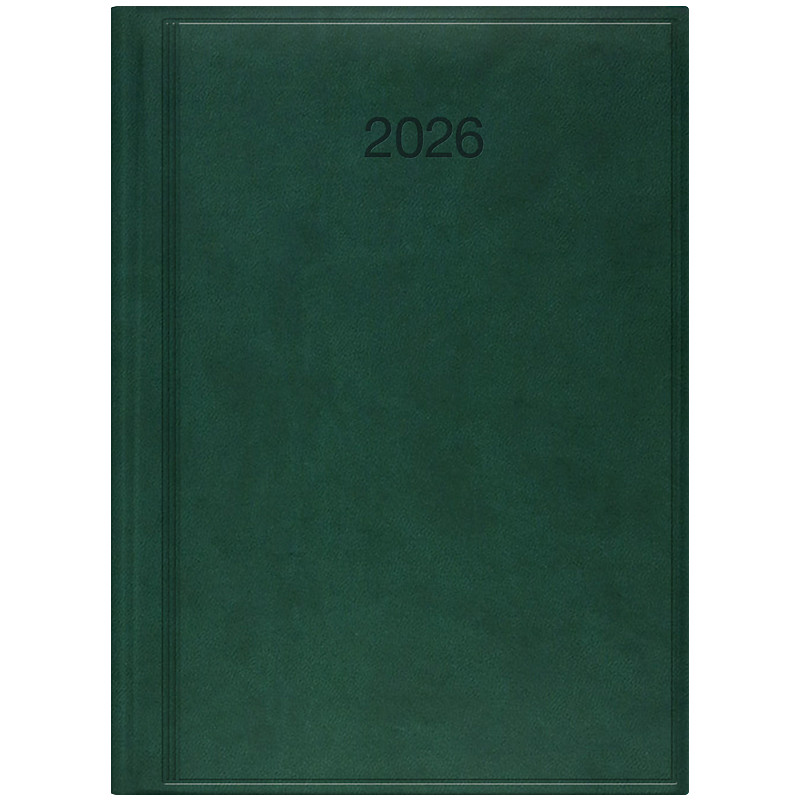 Щоденник датований 2026 Brunnen Torino Стандарт А5 зелений