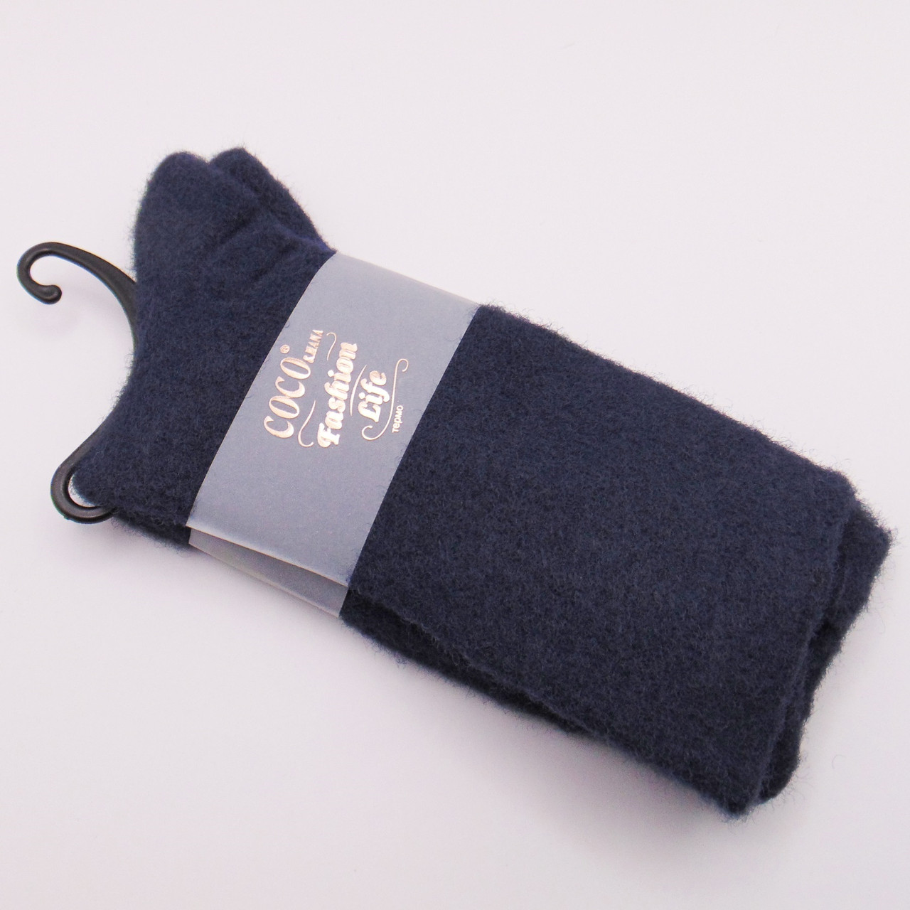 Високі теплі термошкарпетки 36-41 сині Coco Fashion Life, фото 1