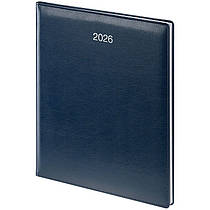 Тижневик 2026 Brunnen Бюро Soft 21 х 26 синій