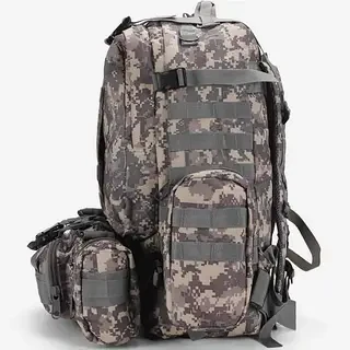 Рюкзак тактичний із підсумками B08 Pixel 55L, фото 1