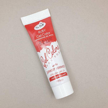 Гелевий барвник Dr.Gusto Ruby/Рубін 100 мл