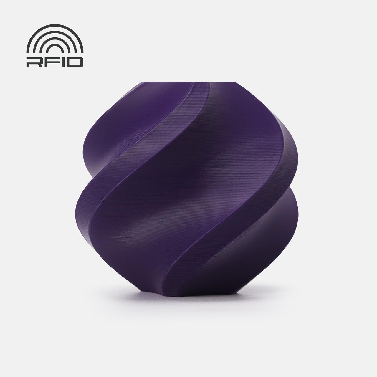 Пластик Bambu Lab PLA Basic | Indigo Purple (10701) | Filament with spool, фото 1