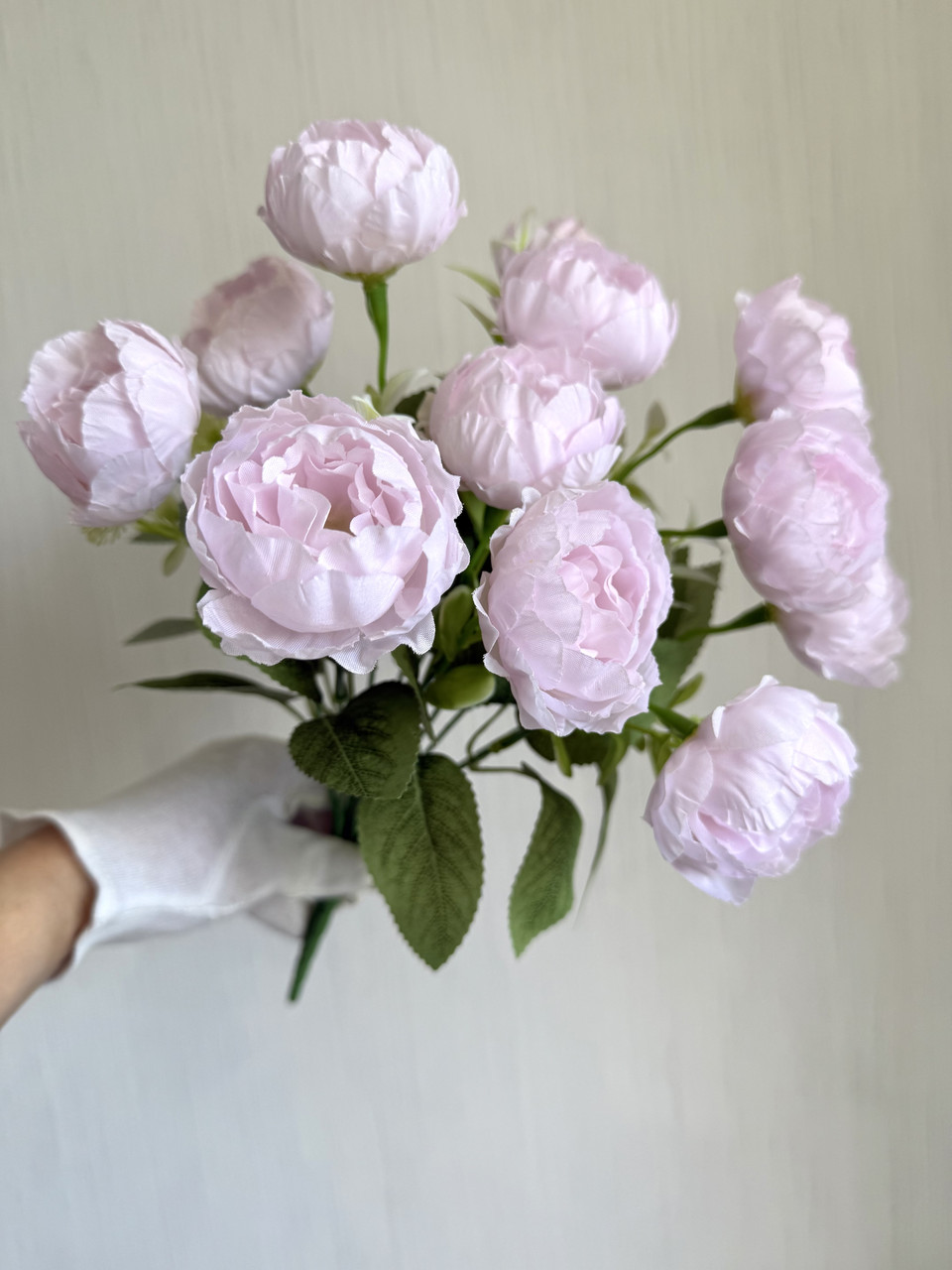 Букет штучних піонів . Піони декоративні ( рожеві, 37 см ), фото 1