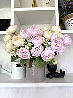 Букет штучних піонів . Піони декоративні ( рожеві, 37 см ), фото 9