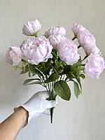 Букет штучних піонів . Піони декоративні ( рожеві, 37 см ), фото 8
