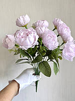 Букет штучних піонів . Піони декоративні ( рожеві, 37 см ), фото 7