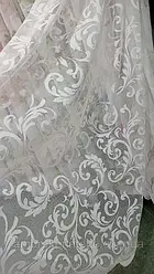 Тюль жаккард