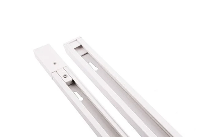 Шинопровід рейка для трекового світильника 1 м білий Horoz, фото 1